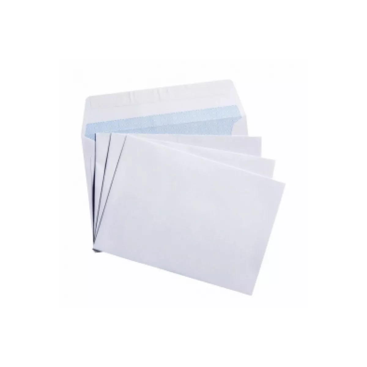 ПЛИК С6 114*162 БЯЛ С ЛЕНТА 80Г/М2 52340