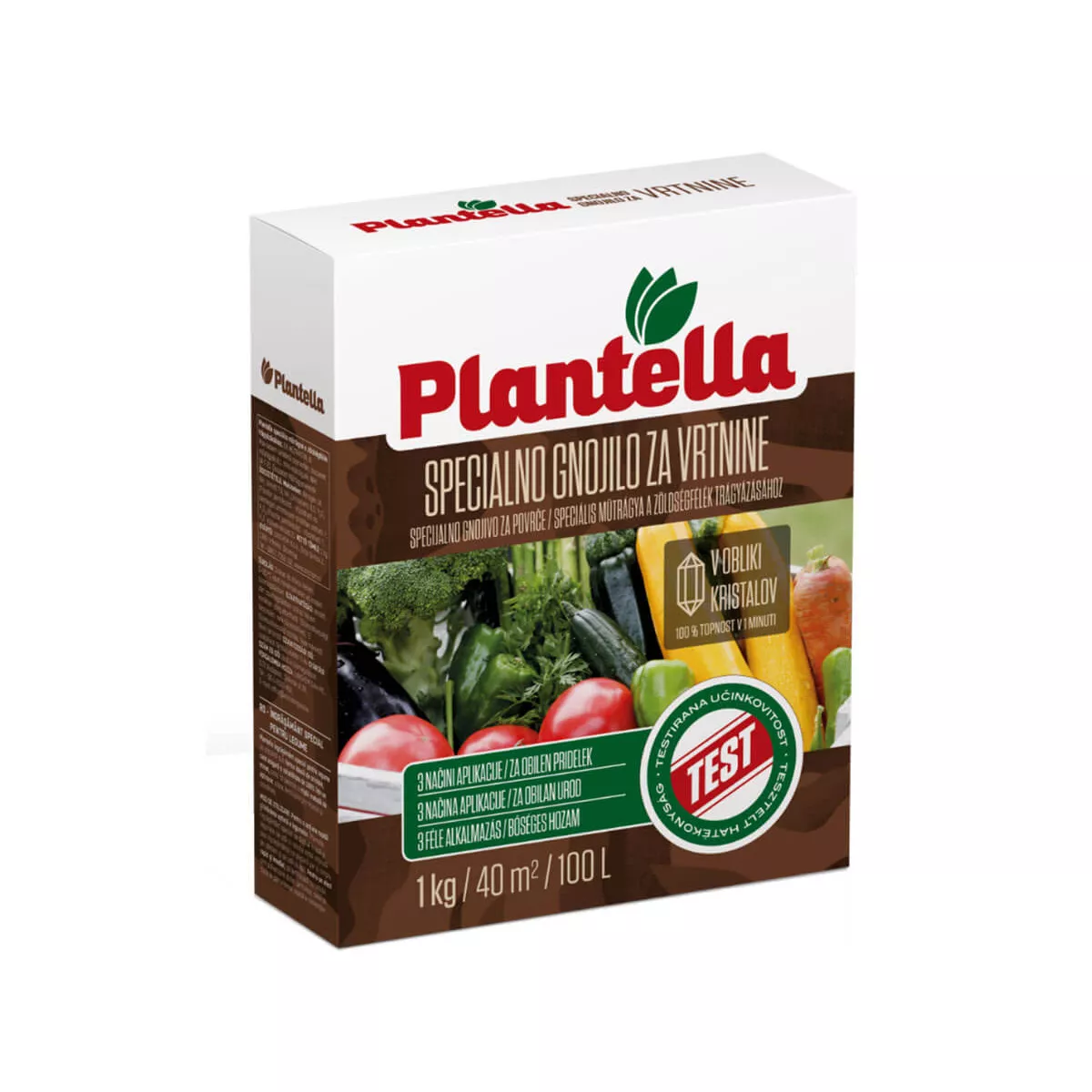 ГРАНУЛИРАНА ТОР ЗА ЗЕЛЕНЧУЦИ PLANTELLA 1 КГ