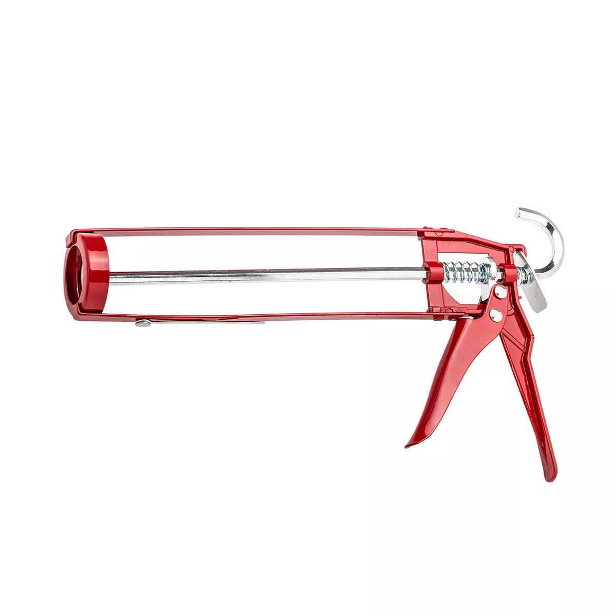 ПИСТОЛЕТ ЗА СИЛИКОН ЧЕРВЕН СКЕЛЕТОН HS84-S