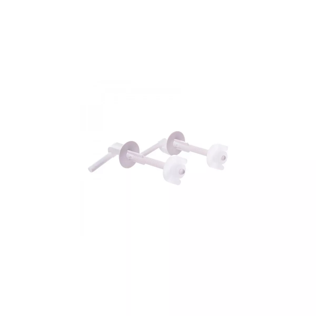 БОЛТ С ГАЙКА ЗА КАПАК МОНОБЛОК КОМПЛЕКТ 2 БРОЯ САНИТАПЛАСТ 10282