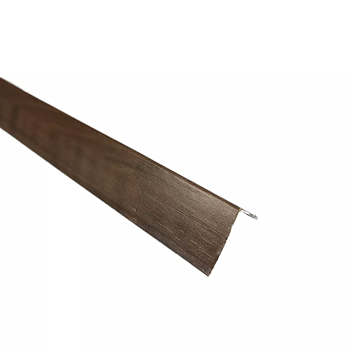 Г-ОБРАЗНА АЛУМИНИЕВА ЛАЙСНА - ТЪМЕН ОРЕХ 20/24, 90СМ./   40104