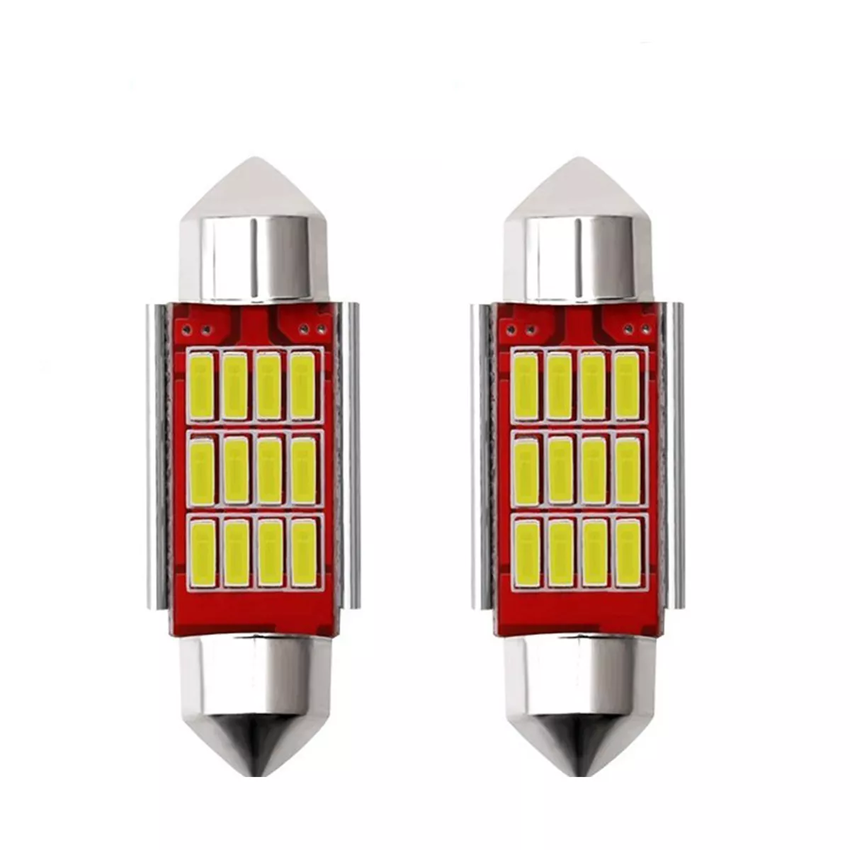 КОМПЛЕКТ ДИОДНИ КРУШКИ 28604 36 ММ 12-24V 2 БРОЯ
