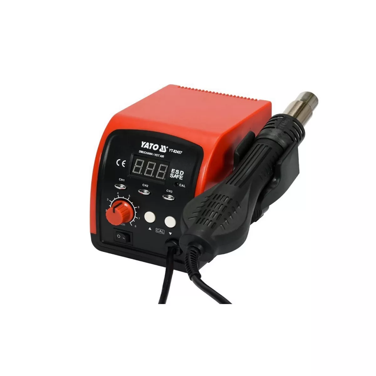 СТАНЦИЯ ЗА ГОРЕЩ ВЪЗДУХ YATO YT 82457 LED 750W EURO