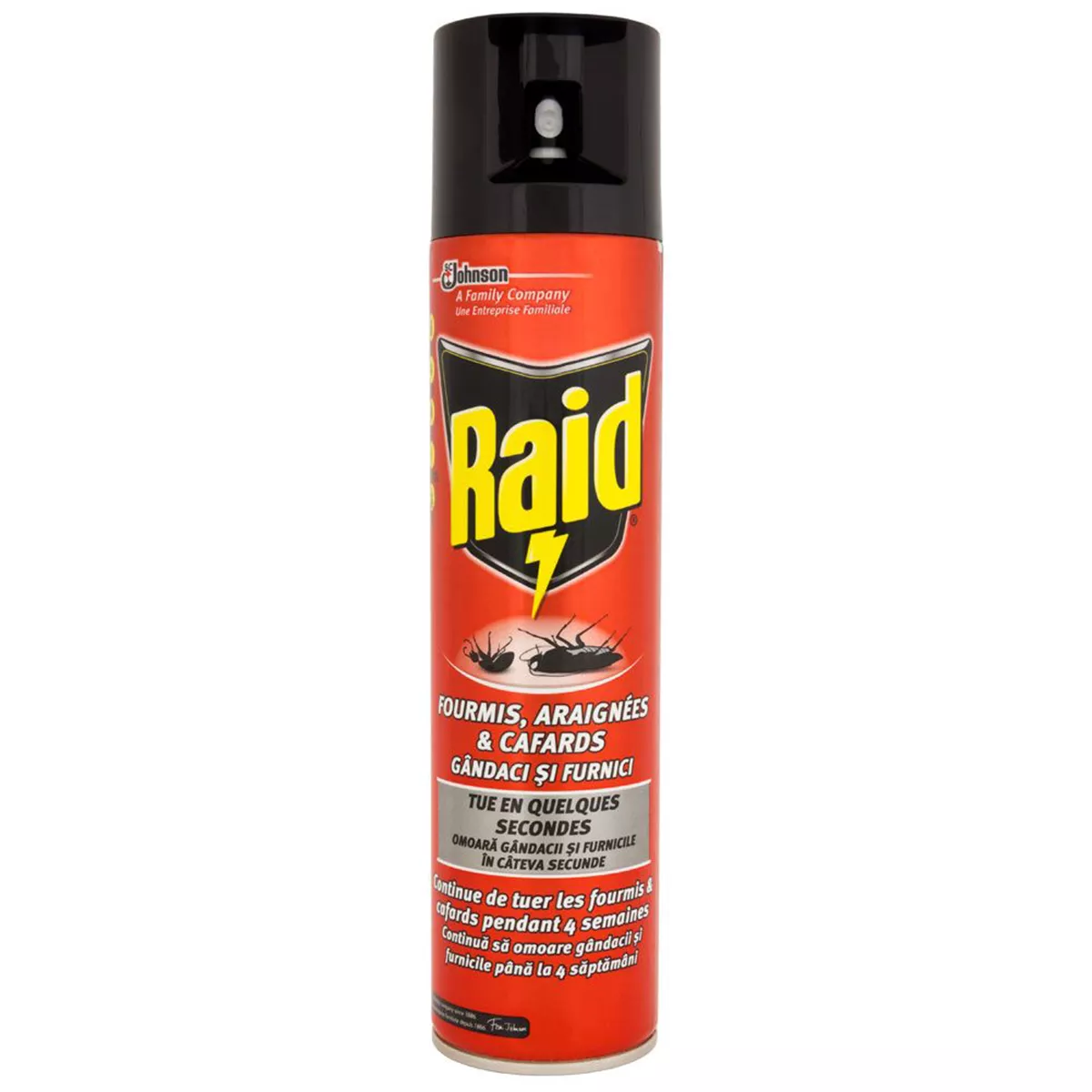 RAID АЕРОЗОЛ СРЕЩУ ПЪЛЗЯШИ НАСЕКОМИ 400 МЛ