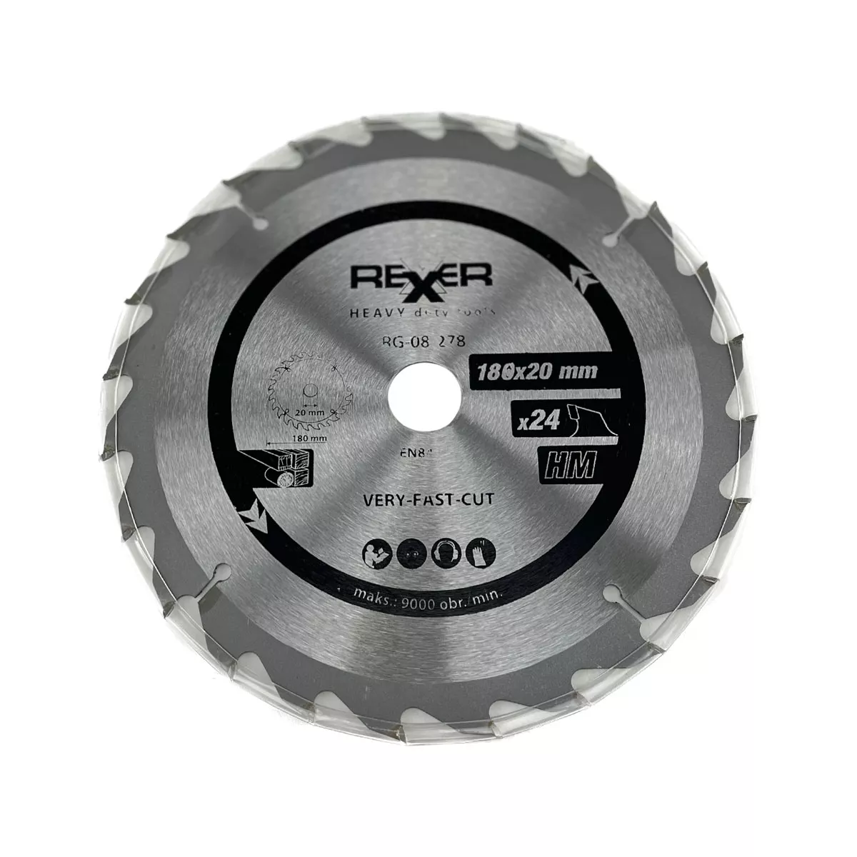 ДИСК ЗА ЦИРКУЛЯР 160/20/24 ЗЪБА RG-08-278 645034