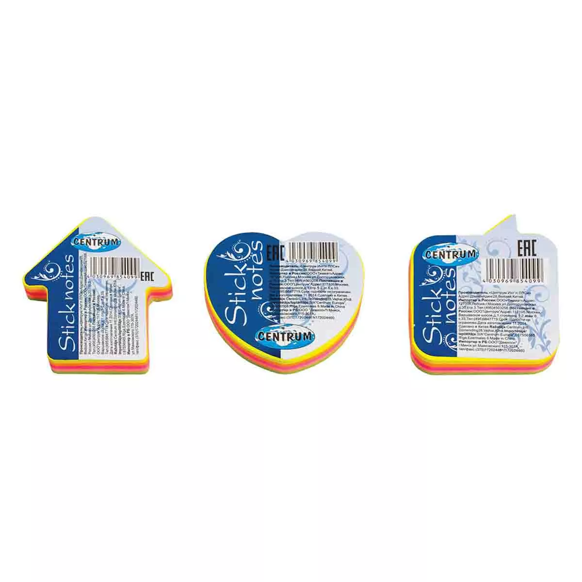 САМОЗАЛЕПВАЩИ СЕ ЛИСТЧЕТА CENTRUM 50х45 100 БРОЯ