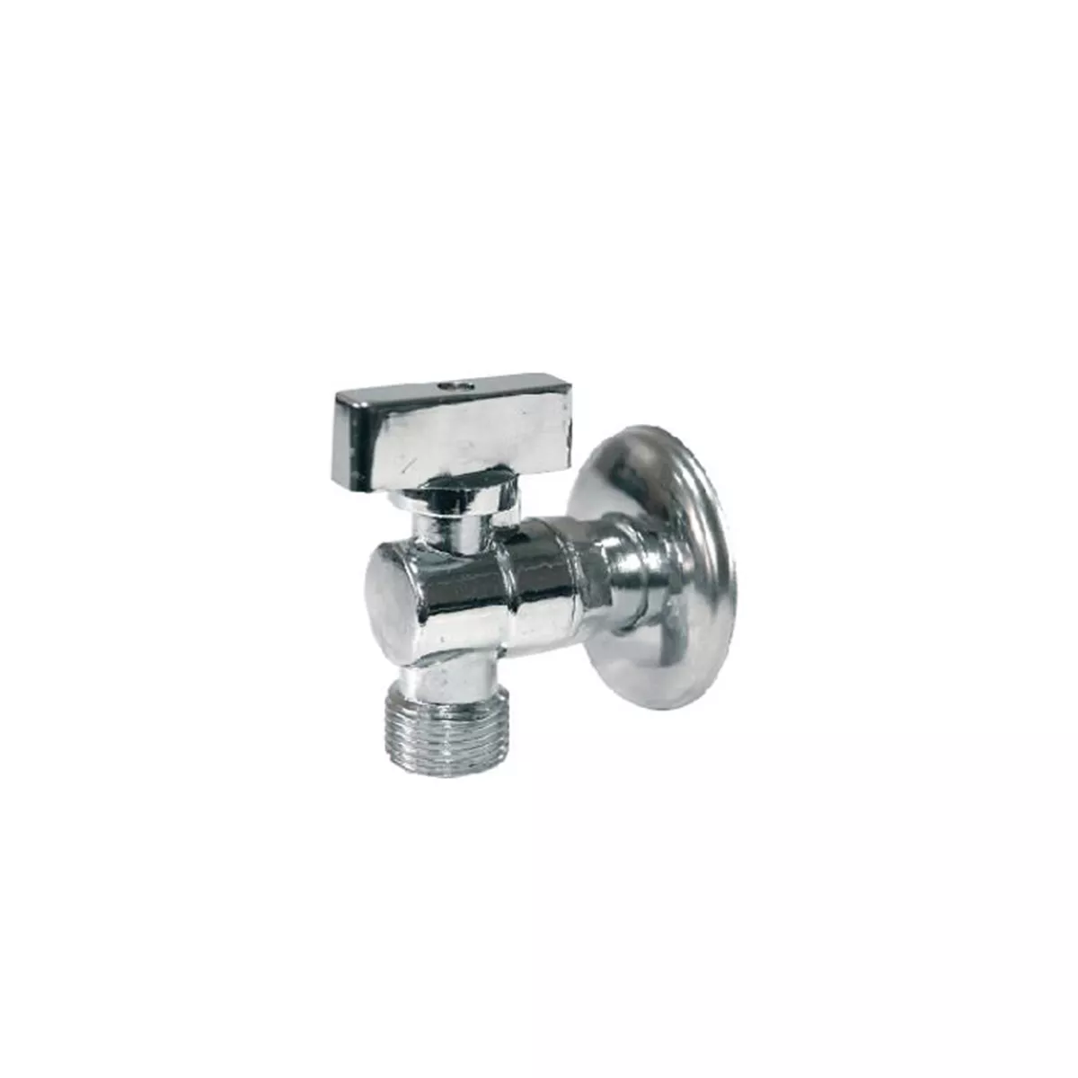 СФЕРИЧЕН КРАН 1/2Х1/2 ЪГЛОВ С РОЗЕТКА И ФИЛТЪР