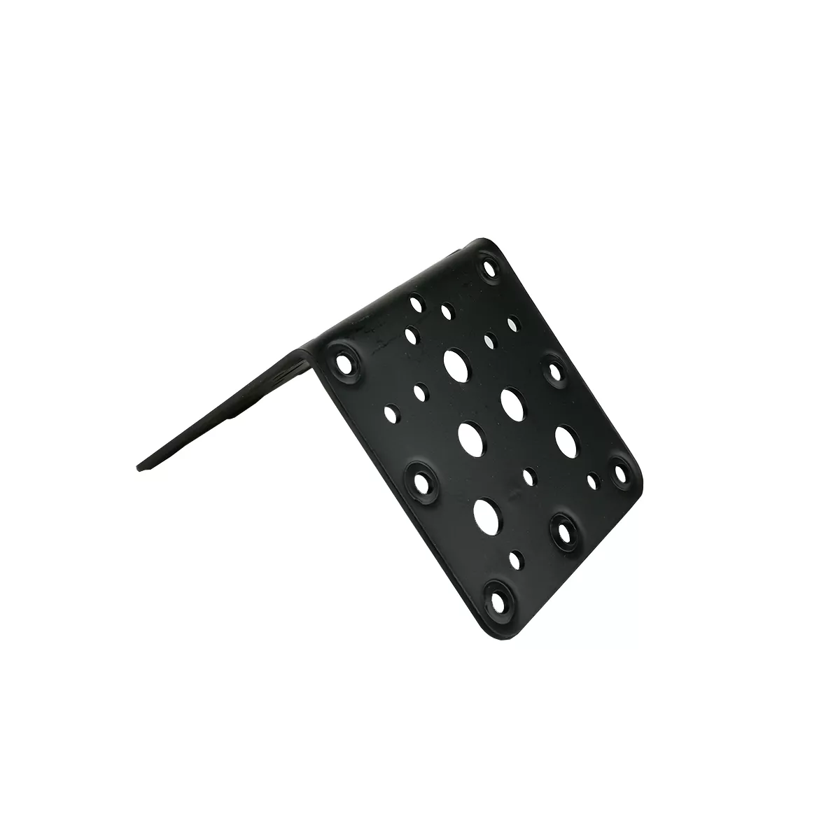 ЪГЛОВА ПЛАНКА 80x80x100x2.2MM МОДЕЛ 304 ЧЕРЕН МАТ 15272