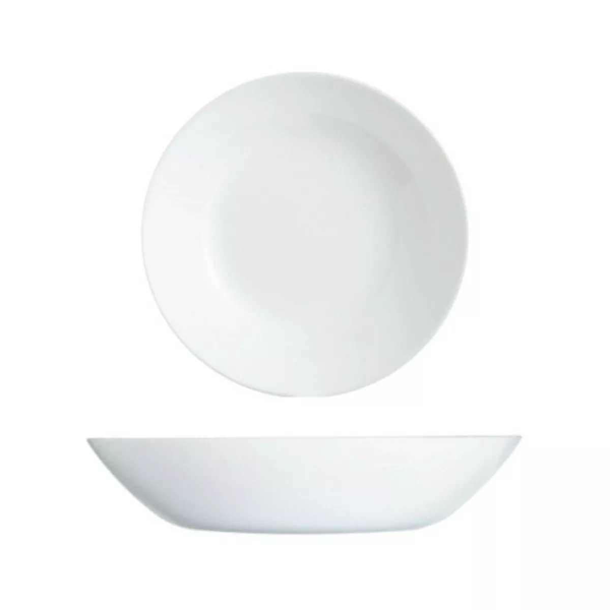 ДЪЛБОКА ЧИНИЯ ZELIE 20СМ БЯЛА 58033