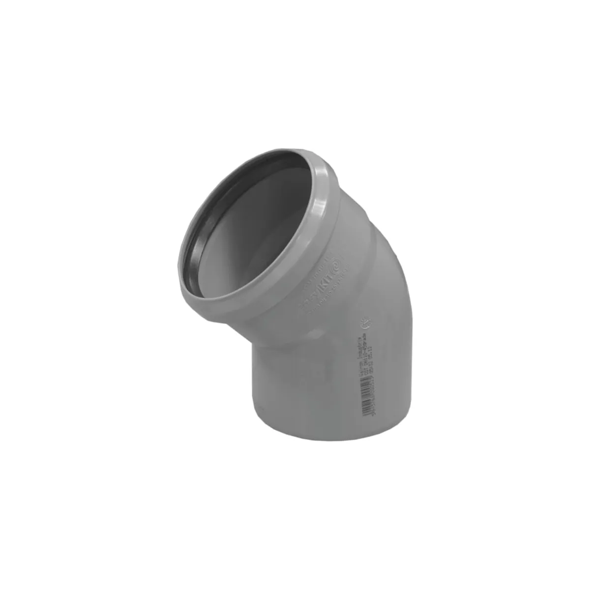 PVC ДЪГА Ф35/45°- 1238