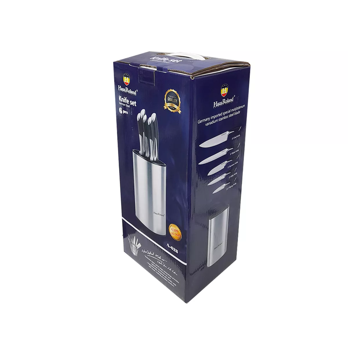 КОМПЛЕКТ НОЖОВЕ HAUS ROLAND 5 БРОЯ