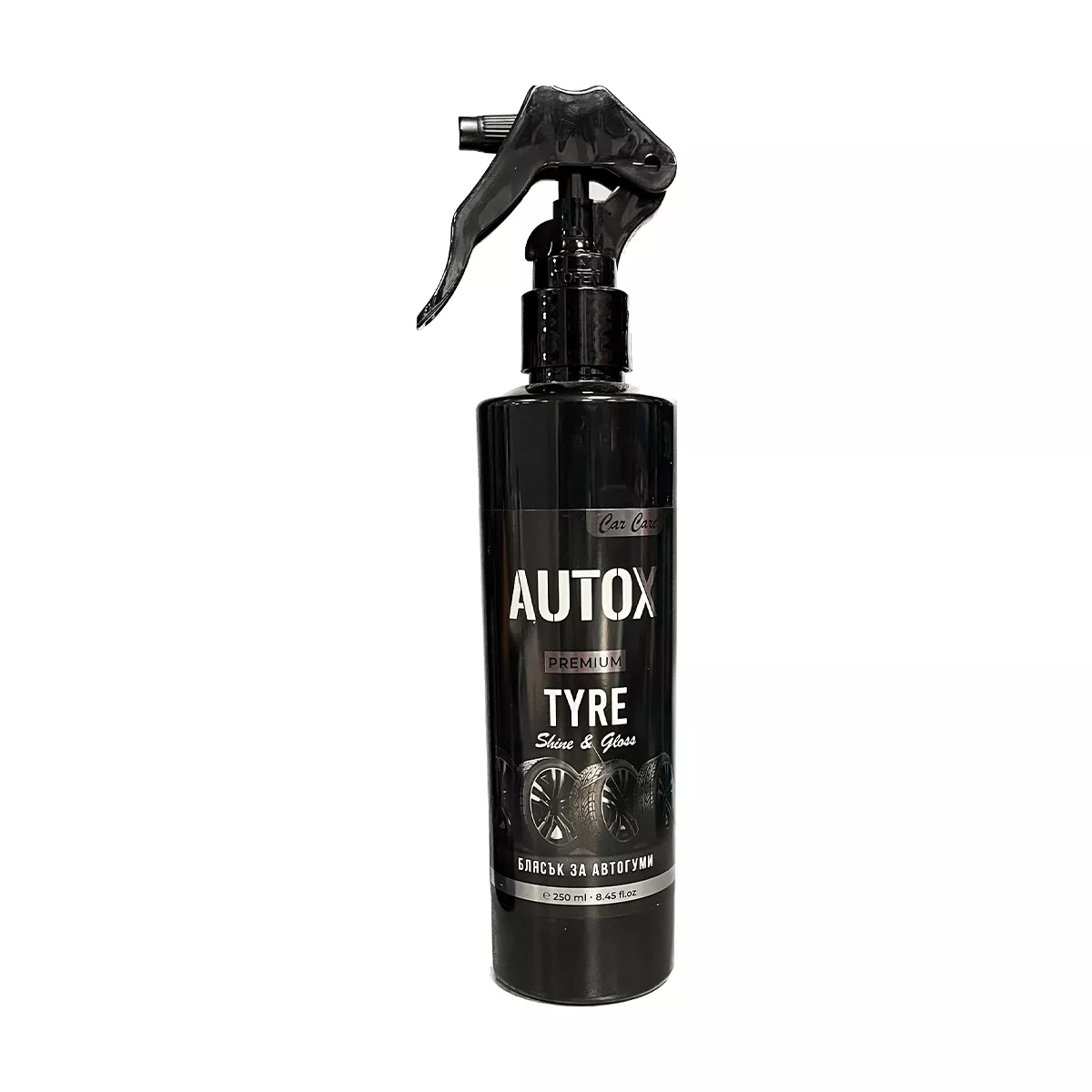 СПРЕЙ AUTOX TYRE 250МЛ. - БЛЯСЪК ЗА ГУМИ