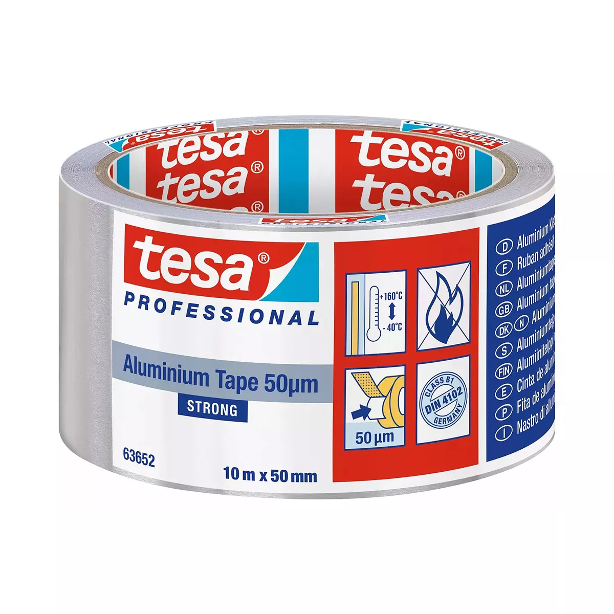 АЛУМИНИЕВА ЛЕНТА 50μm TESSA С ПОДЛОЖКА