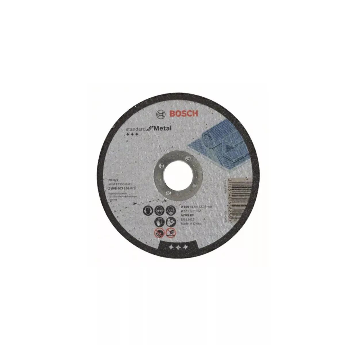 ДИСК ЗА МЕТАЛ BOSCH 125х1х22.23 ММ