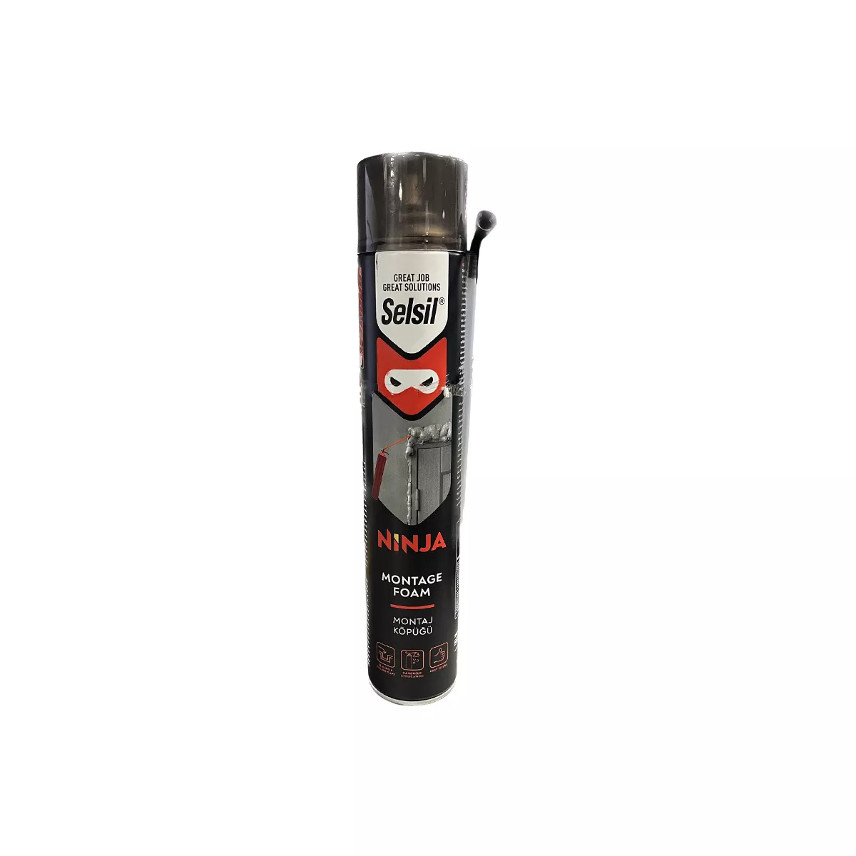 ПОЛИУРЕТАНОВА ПЯНА - NINJA,РЪЧНА, 0.750МЛ., 600ГР.