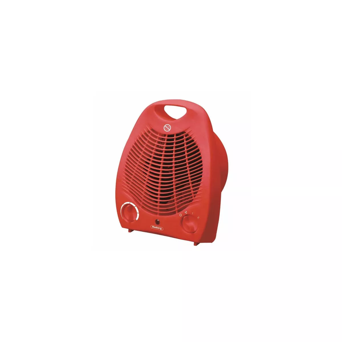 ПЕЧКА ВЕНТИЛАТОРНА ROSBERG R51970G 2000W ЧЕРВЕНА