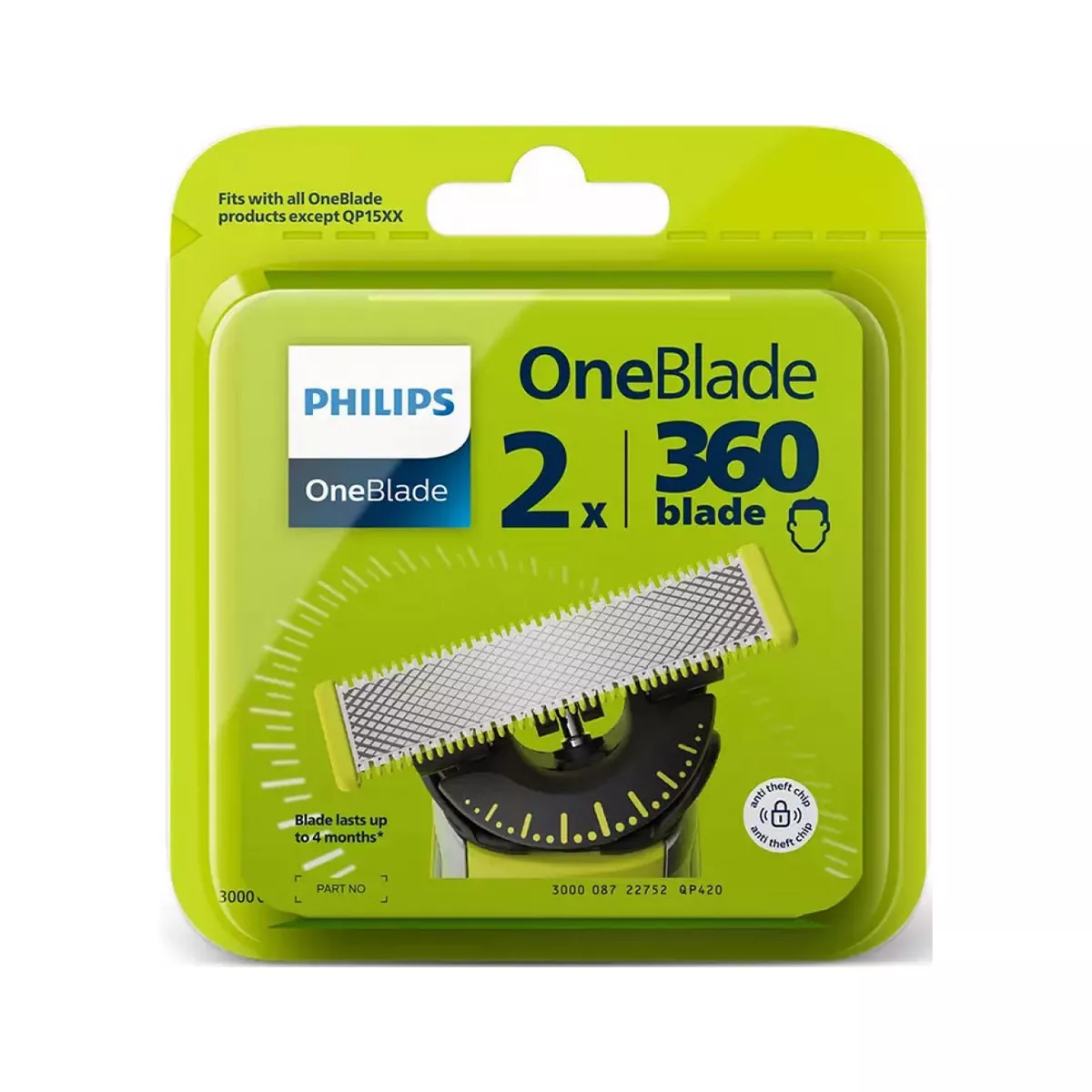 ФИЛИПС РЕЗЕРВНИ НОЖЧЕТА X2 QP420