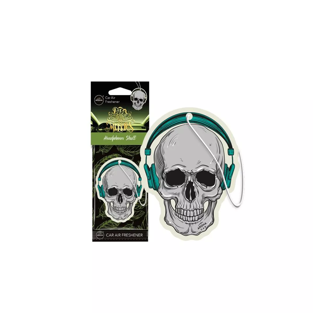 АРОМАТИЗАТОР ЗА АВТОМОБИЛ AROMA HEADPHONES SKULL
