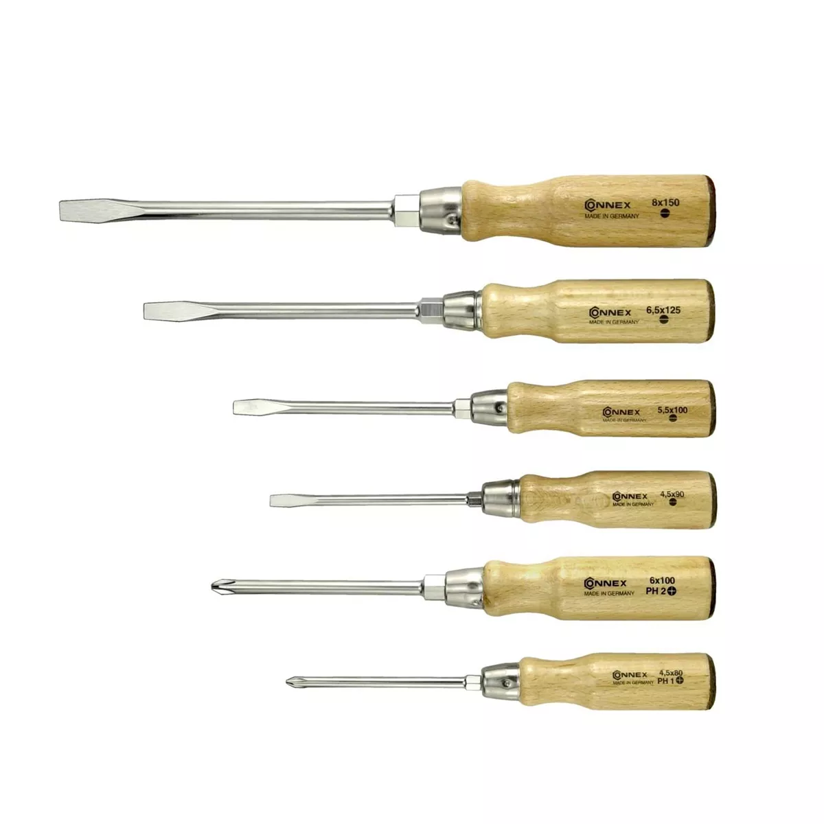 КОМПЛЕКТ ОТВЕРТКИ CONNEX COX321206 6 БРОЯ