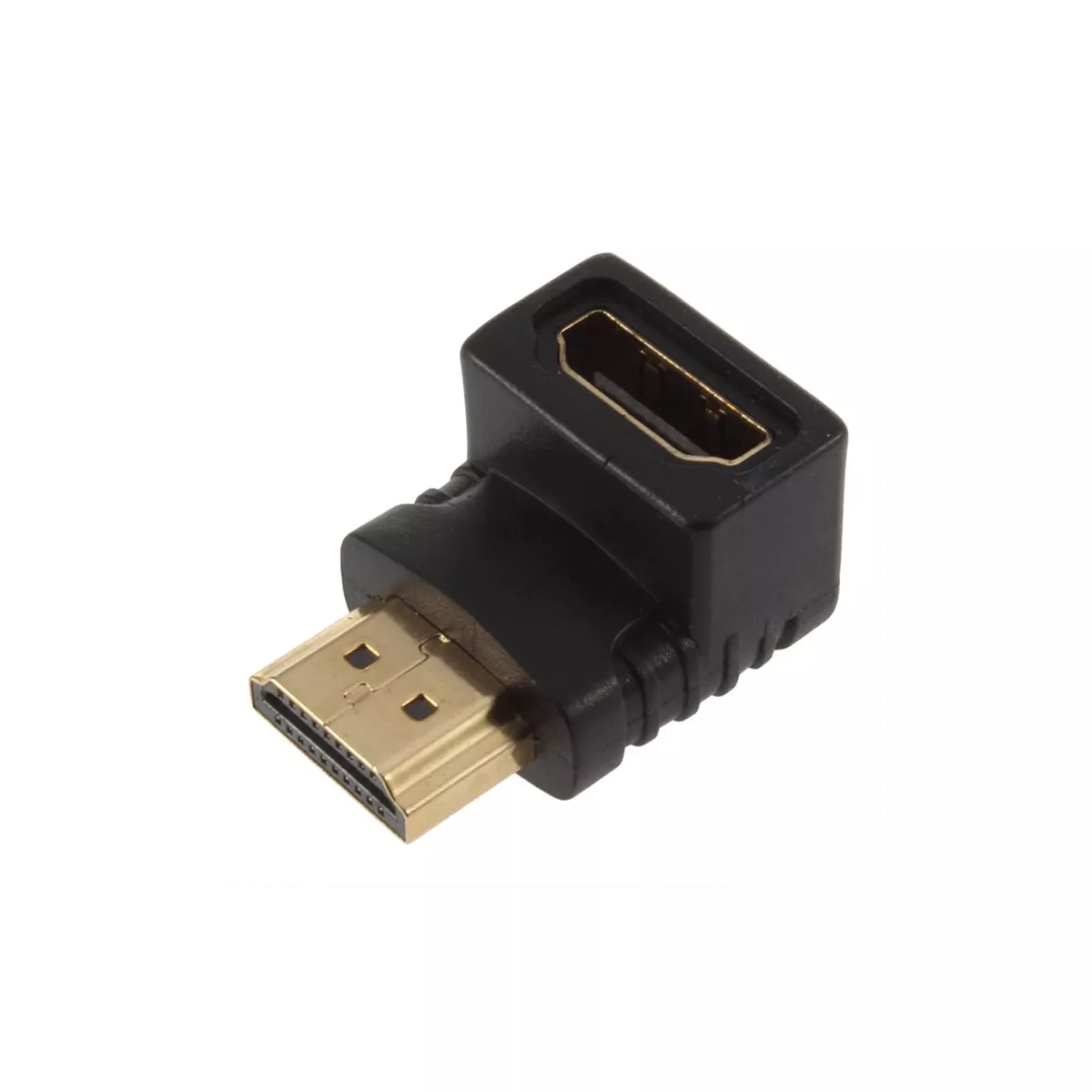 ПРЕХОД HDMI КЪМ HDMI 90° M/F