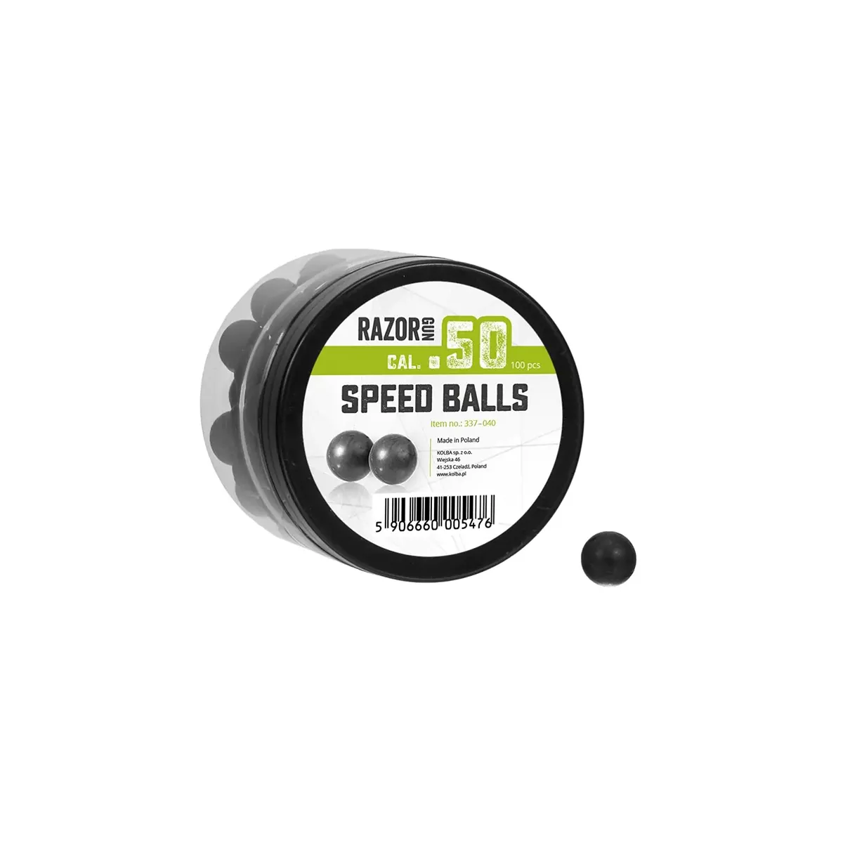 ГУМЕНИ САЧМИ RAZORGUN 50 КАЛИБЪР 100 БРОЯ