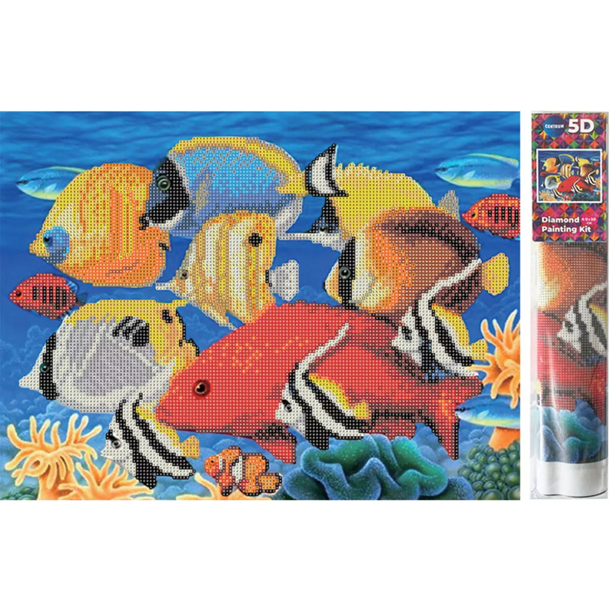 МОЗАЙКА CENTRUM 5D DIAMOND, МОД.89758, 40/50СМ.41580