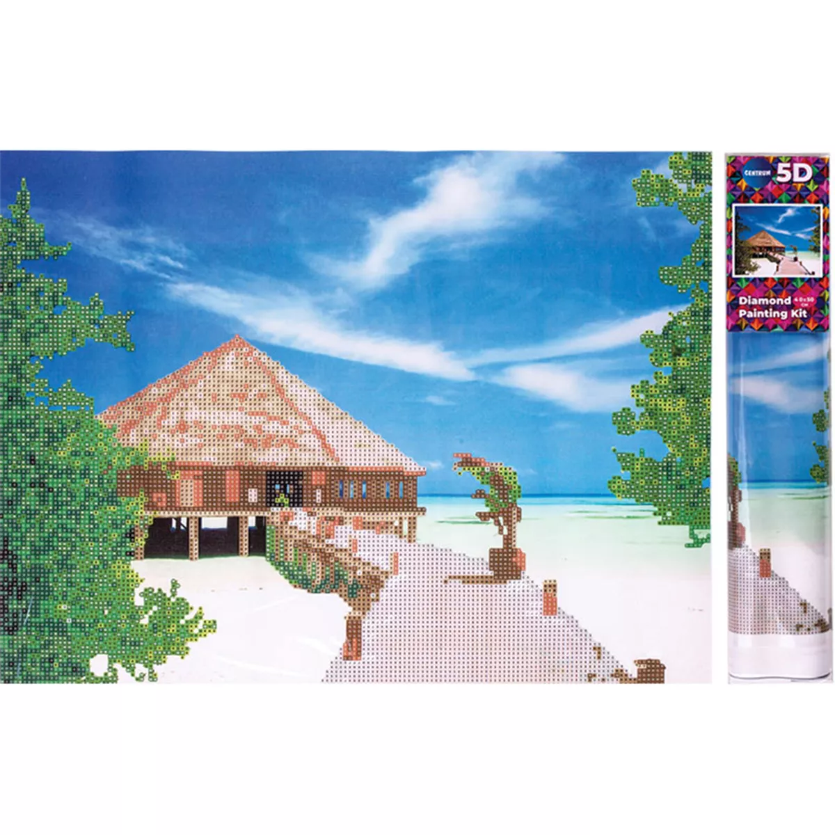 МОЗАЙКА CENTRUM 5D DIAMOND, МОД.89760, 40/50СМ.41582