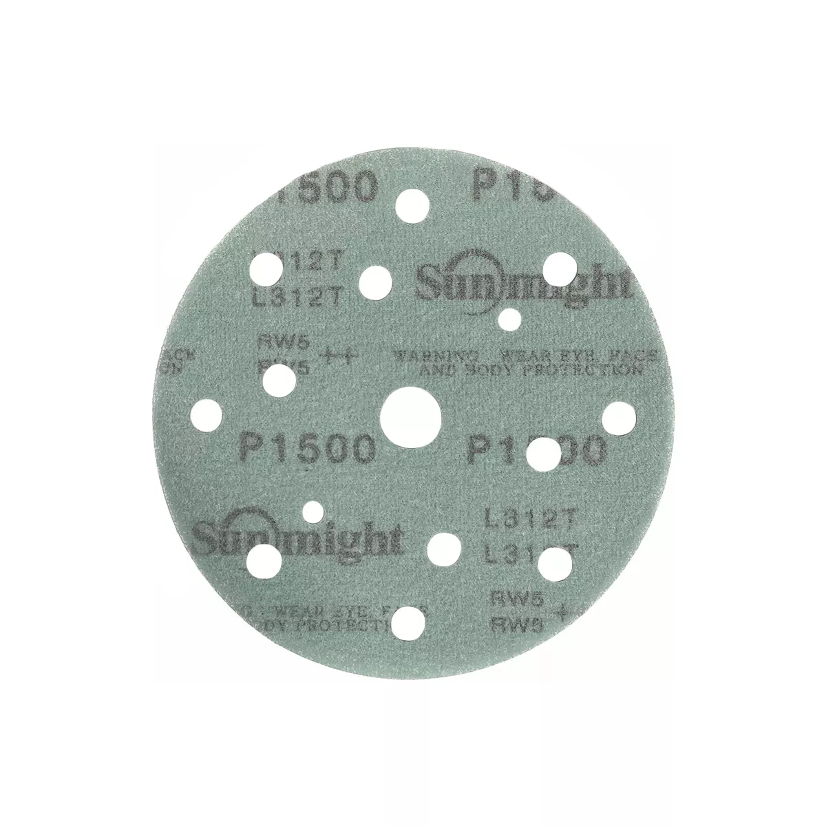 АБРАЗИВЕН ДИСК 15 ДУПКИ, Р1500, Ф150/  3012016