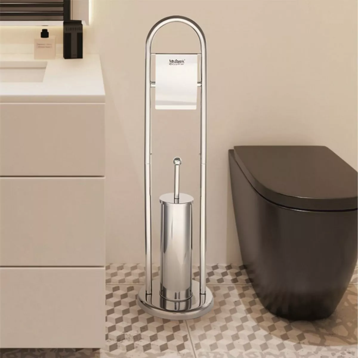 ЧЕТКА ЗА ТОАЛЕТНА И ДЪРЖАЧ - ICA 3812C