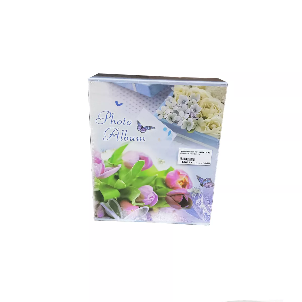ФОТОАЛБУМ 10x15 ЦВЕТЯ 40 СНИМКИ И02-9392/4