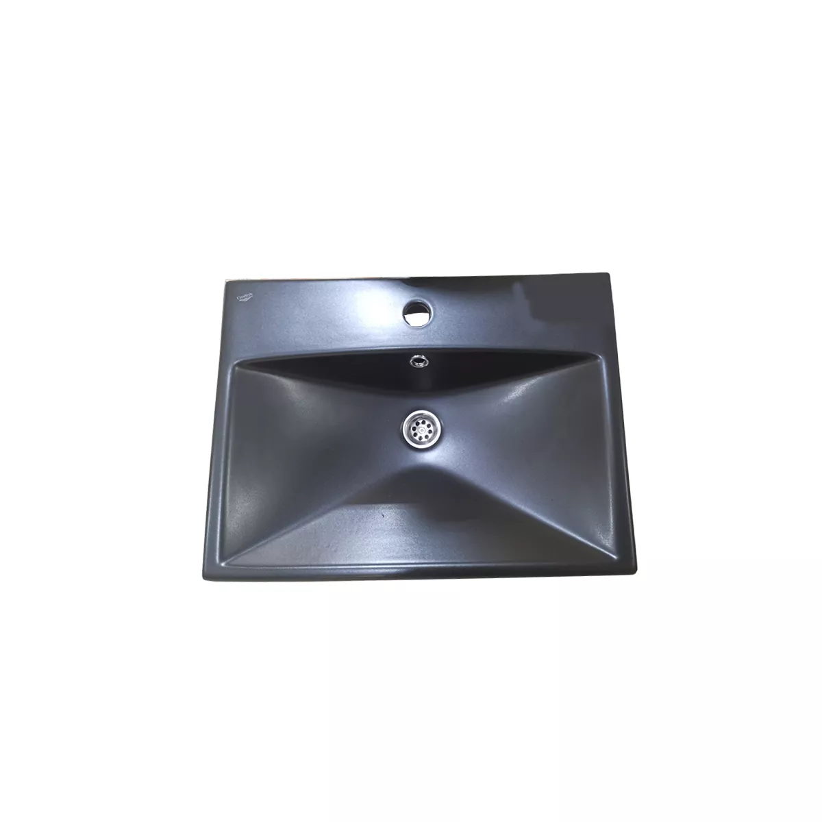 УМИВАЛНИК ЗА БАНЯ ELITE 60 СМ ЧЕРЕН МАТ