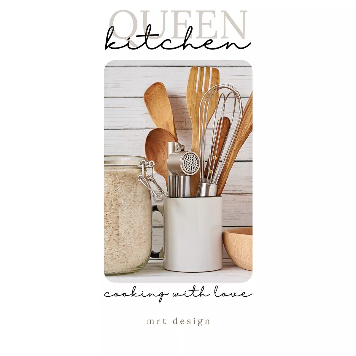 ПОСТЕР ЗА КУХНЯ COOKING WITH LOVE А3