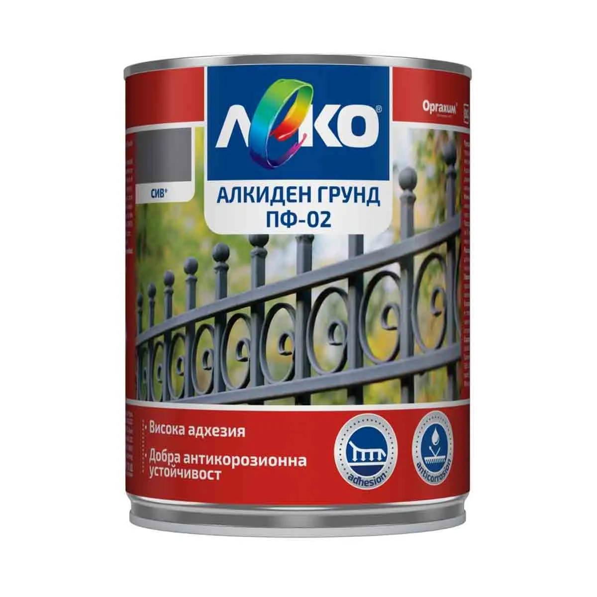 АЛКИДЕН ГРУНД, СИВ - ЛЕКО, ПФ-2