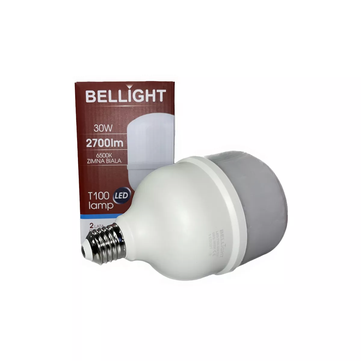 LED КРУШКА Т100 Е27 30W 6500K BELLIGHT 301787