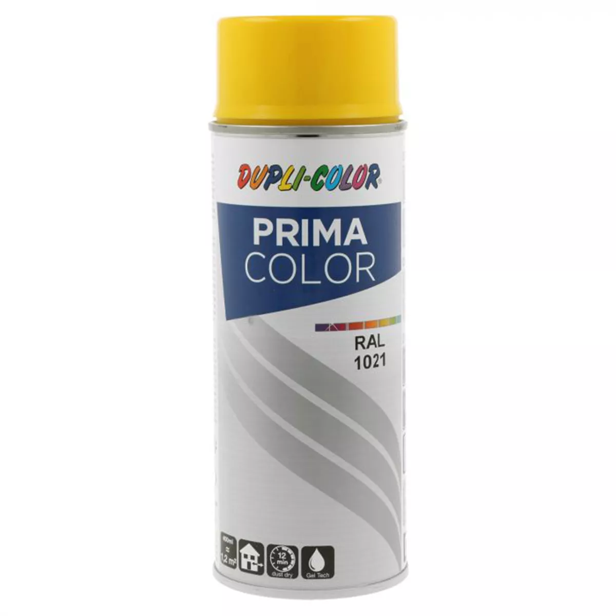 СПРЕЙ БОЯ DUPLI COLOR PRIMA  RAL 1021 СВЕТЛО ЖЪЛТО 400МЛ