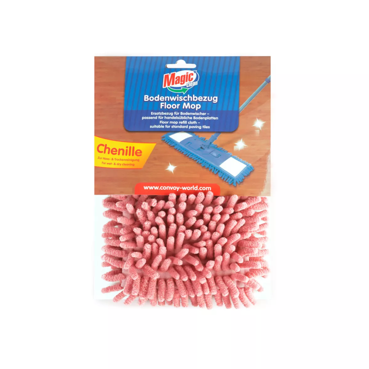 МИКРОФИБЪРНА ОСНОВА ЗА МОП CHENILLE MAGIC CLEAN