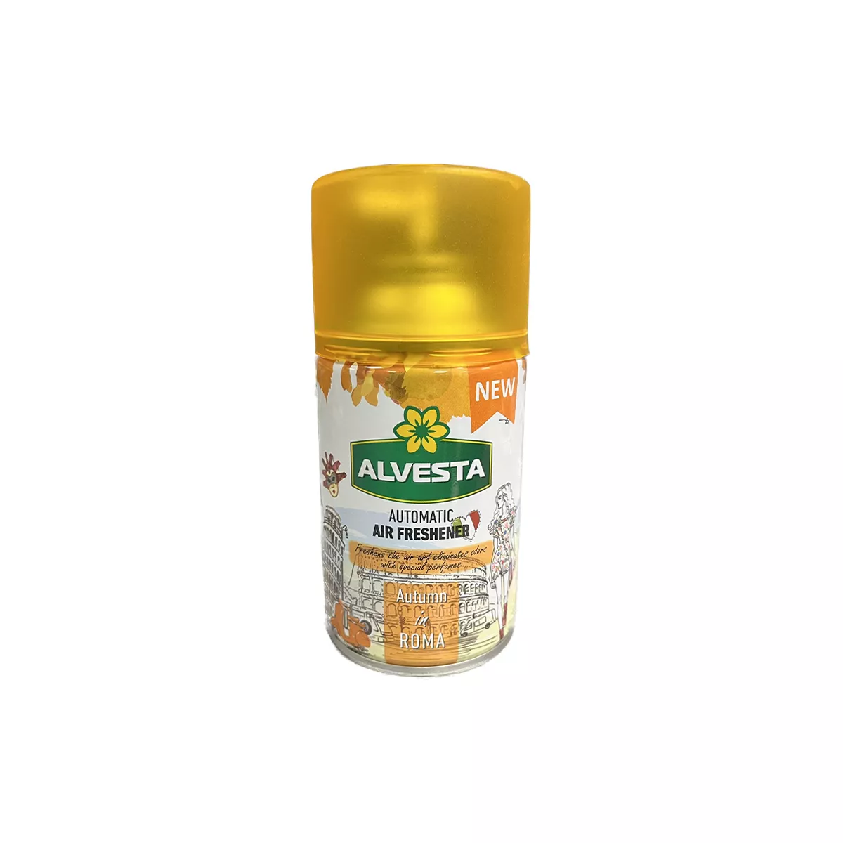 СПРЕЙ АРОМАТИЗАТОР ALVESTA -  AIR DEO REFIL ROMA 0,260МЛ./   260402