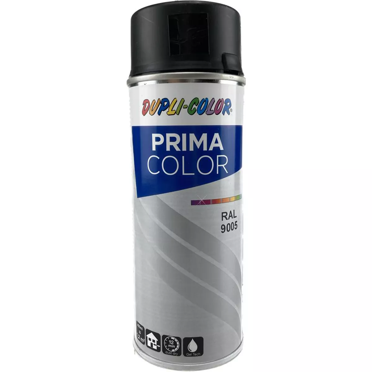 СПРЕЙ БОЯ DUPLI COLOR PRIMA RAL 9005 ЧЕРЕН МАТ 400МЛ 2011068