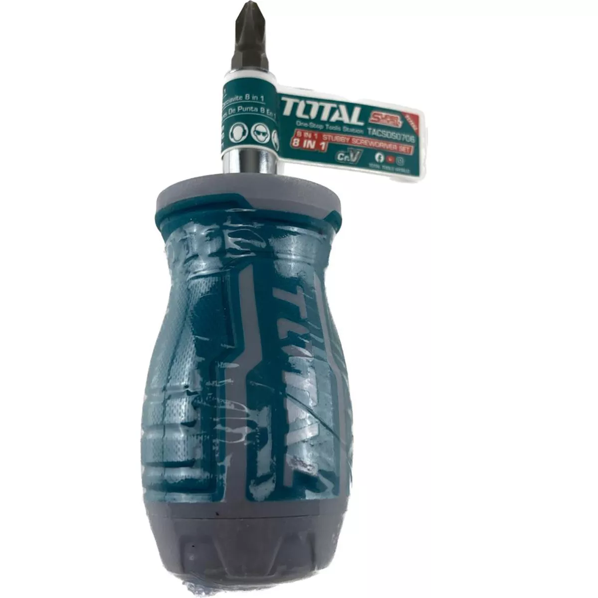 КОМПЛЕКТ ОТВЕРТКА С БИТОВЕ TOTAL 8 В 1 TACSDS0706