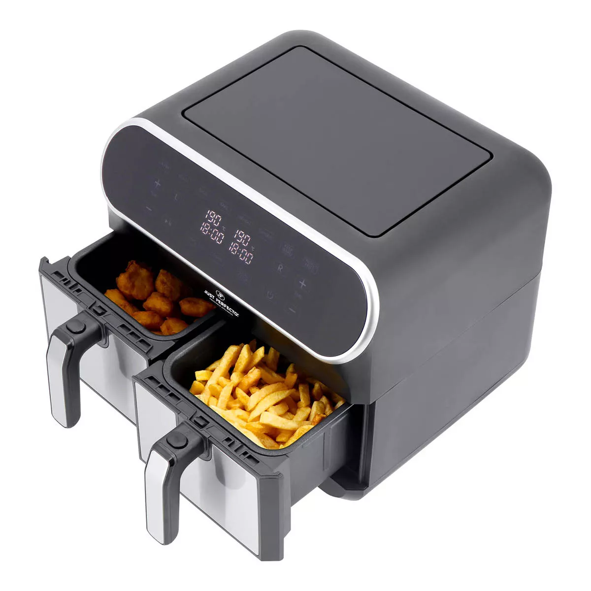 ФРИТЮРНИК 1700W/8L-2 СЕКЦИИ JP1980 BB JL009