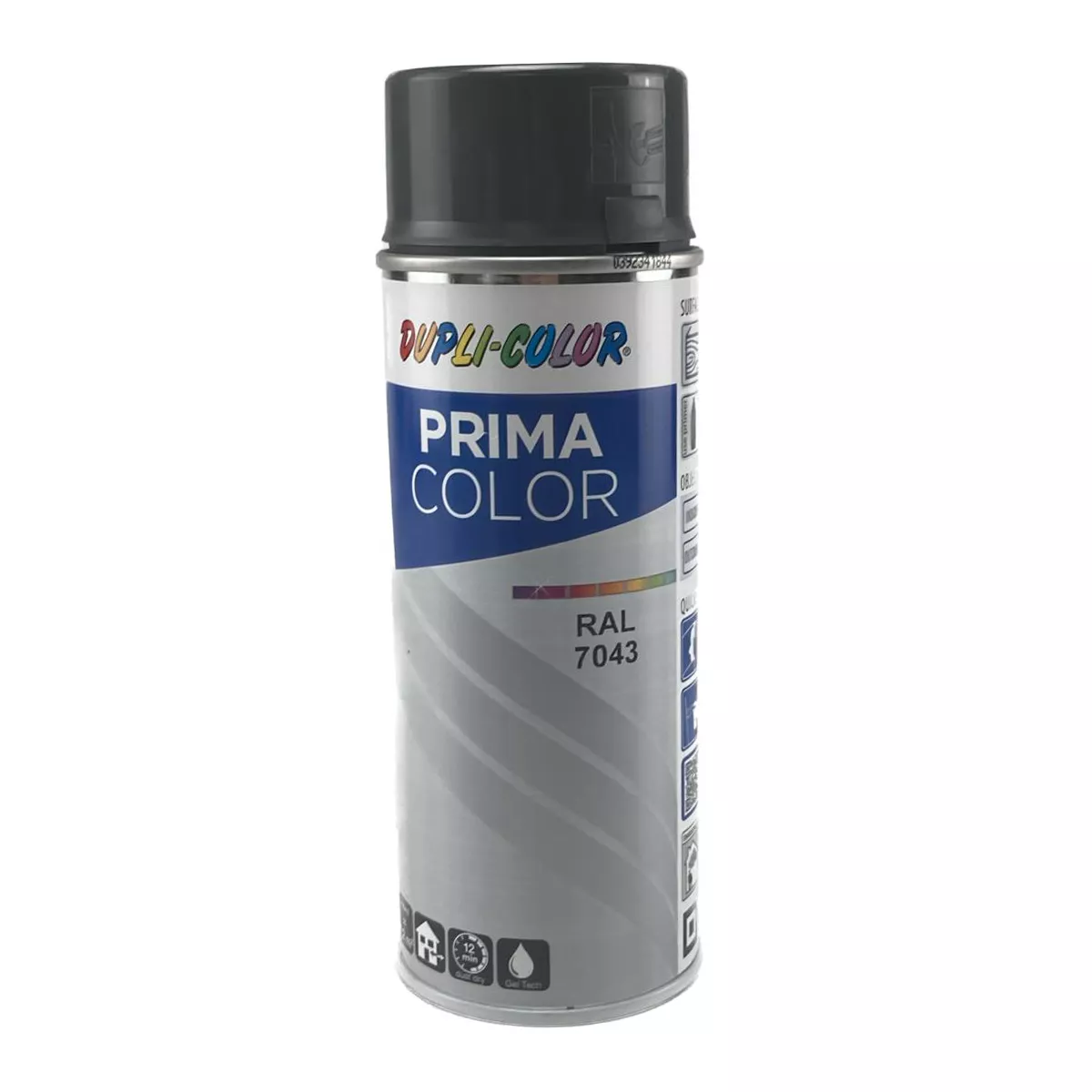 СПРЕЙ БОЯ DUPLI COLOR PRIMA RAL 7043 ТРАФИК СИВО 400МЛ 2011054