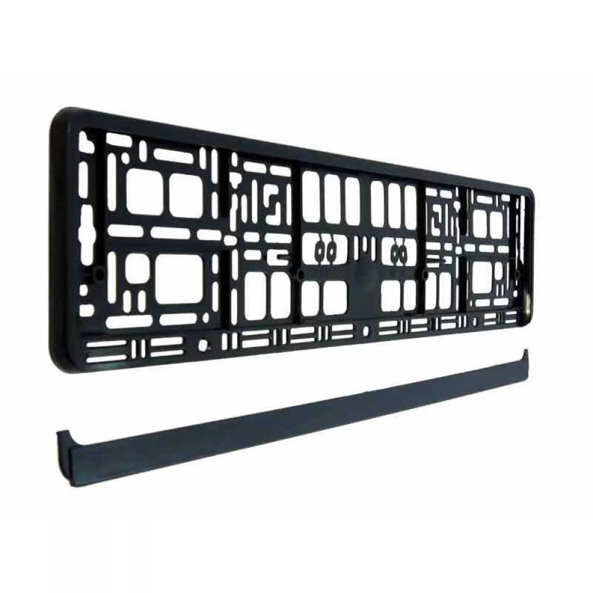 РАМКА ЗА РЕГИСТРАЦИОНЕН НОМЕР VOREL ЧЕРНА 83291