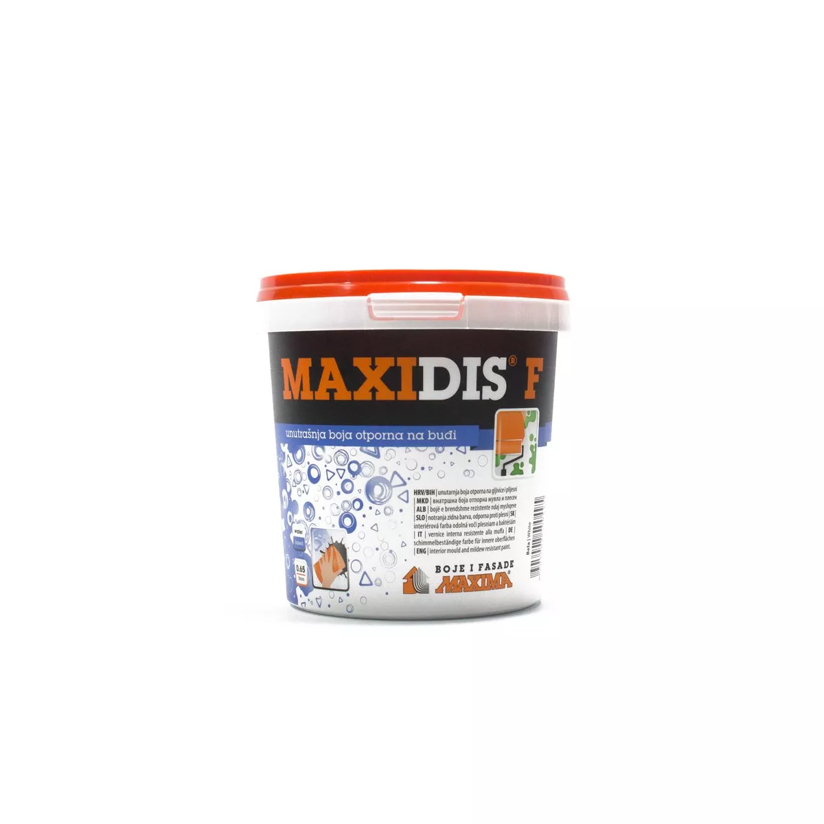 MAXIDIS F 0,65Л БАЗА А-ВОДОУСТОЙЧИВА ИНТ.БОЯ 3000588