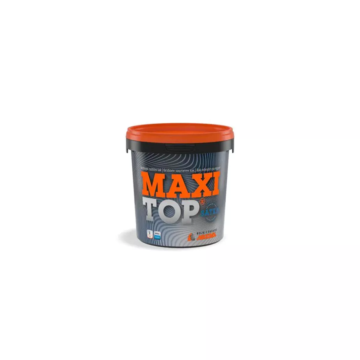 MAXITOP 1Л МАТ БЕЗЦВЕТЕН ЗАЩИТЕН ИНТЕРИОРЕН ЛАК 3001488 - #055856 - Rumik