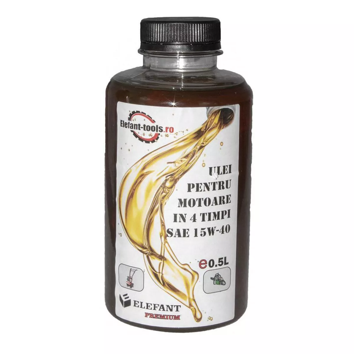 ДВИГАТЕЛНО МАСЛО ELEFAN 4T SAE 15W40 SF/CC 0,500Л
