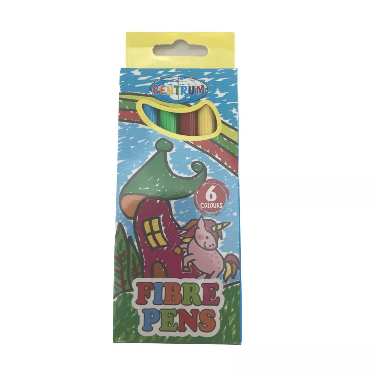 ФЛУМАСТЕРИ CENTRUM MAGIC 81950 6 ЦВЯТА 42458