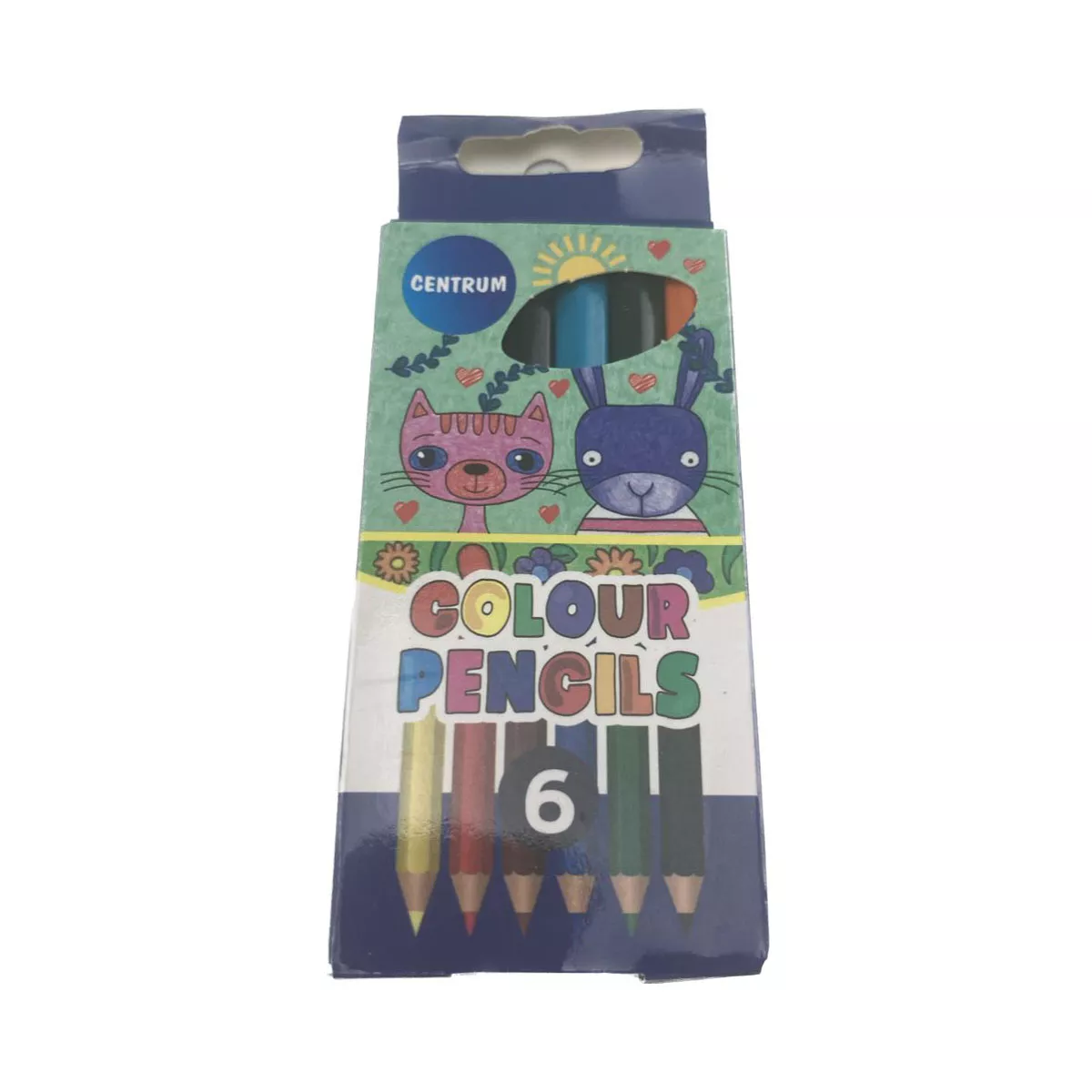 МОЛИВИ ЦВЕТНИ CENTRUM ZOO 6ЦВ КЪСИ 80166 17720