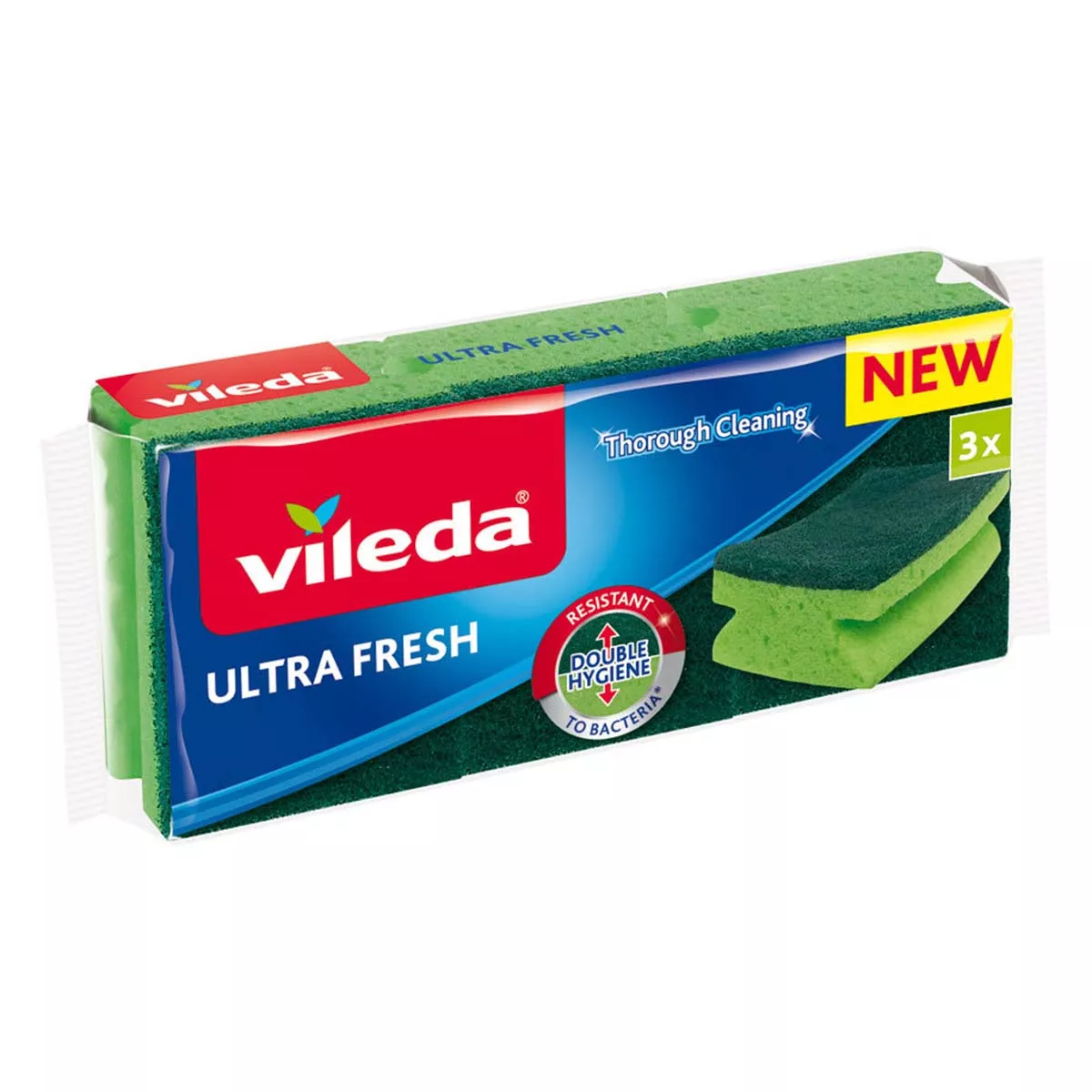 КУХНЕНСКА ГЪБА 3БР VILEDA ULTRA