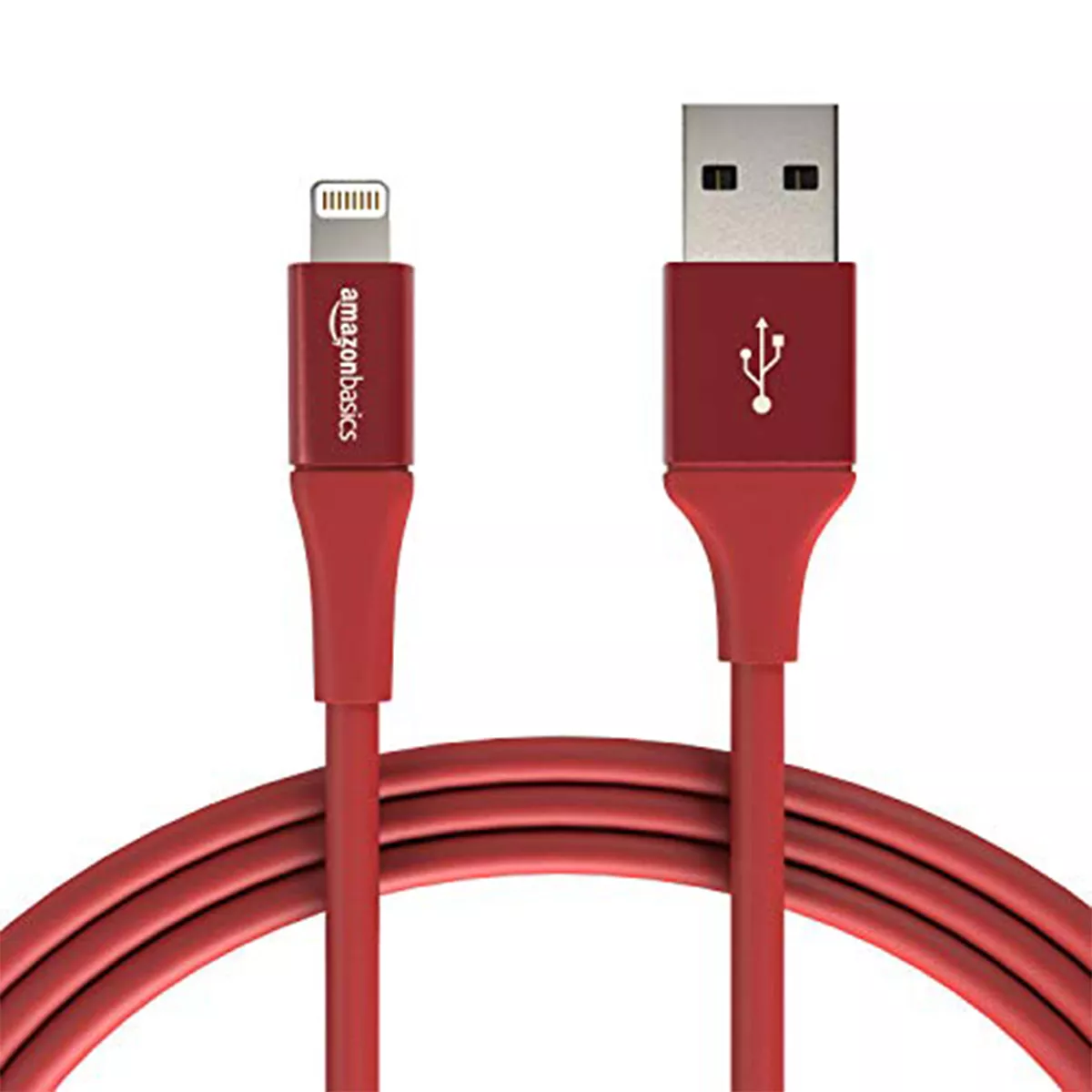 КАБЕЛ LIGHTNING КЪМ USB A ЧЕРВЕН 3555