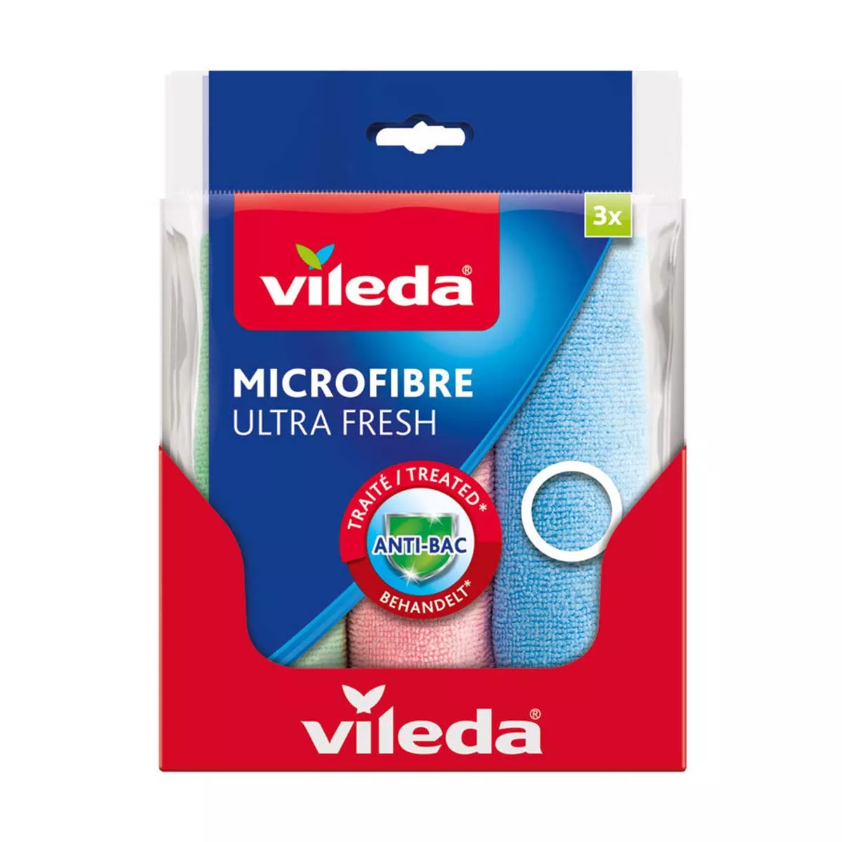 МИКРОФИБЪРНА КЪРПА VILEDA 3БР